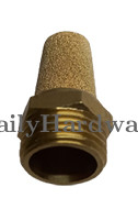 Pneumatic Silencer Muffler - Bronze Silencer With Brass Body