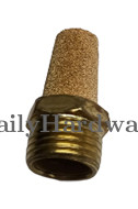 Pneumatic Silencer Muffler - Bronze Silencer with Steel Body