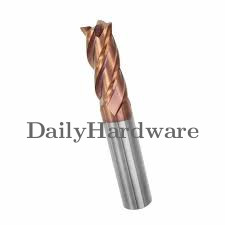 3MM Solid Carbide EndMill Cutter -55HRC -FLAT