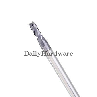 3.5MM Solid Carbide EndMill Cutter -55HRC -FLAT