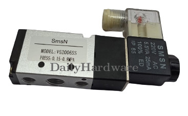 5 Port / 2 Position Single Solenoid Valve