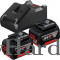 2 x GBA 18V 4.0Ah + GAL 18V-40 Professional